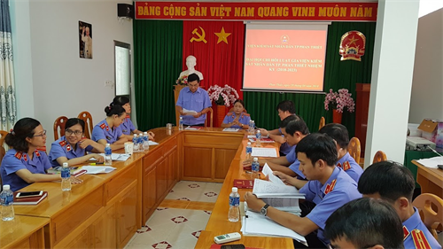 Chi hội Luật gia VKSND thành phố Phan Thiết: Tổ chức Đại hội nhiệm kỳ 2018-2023